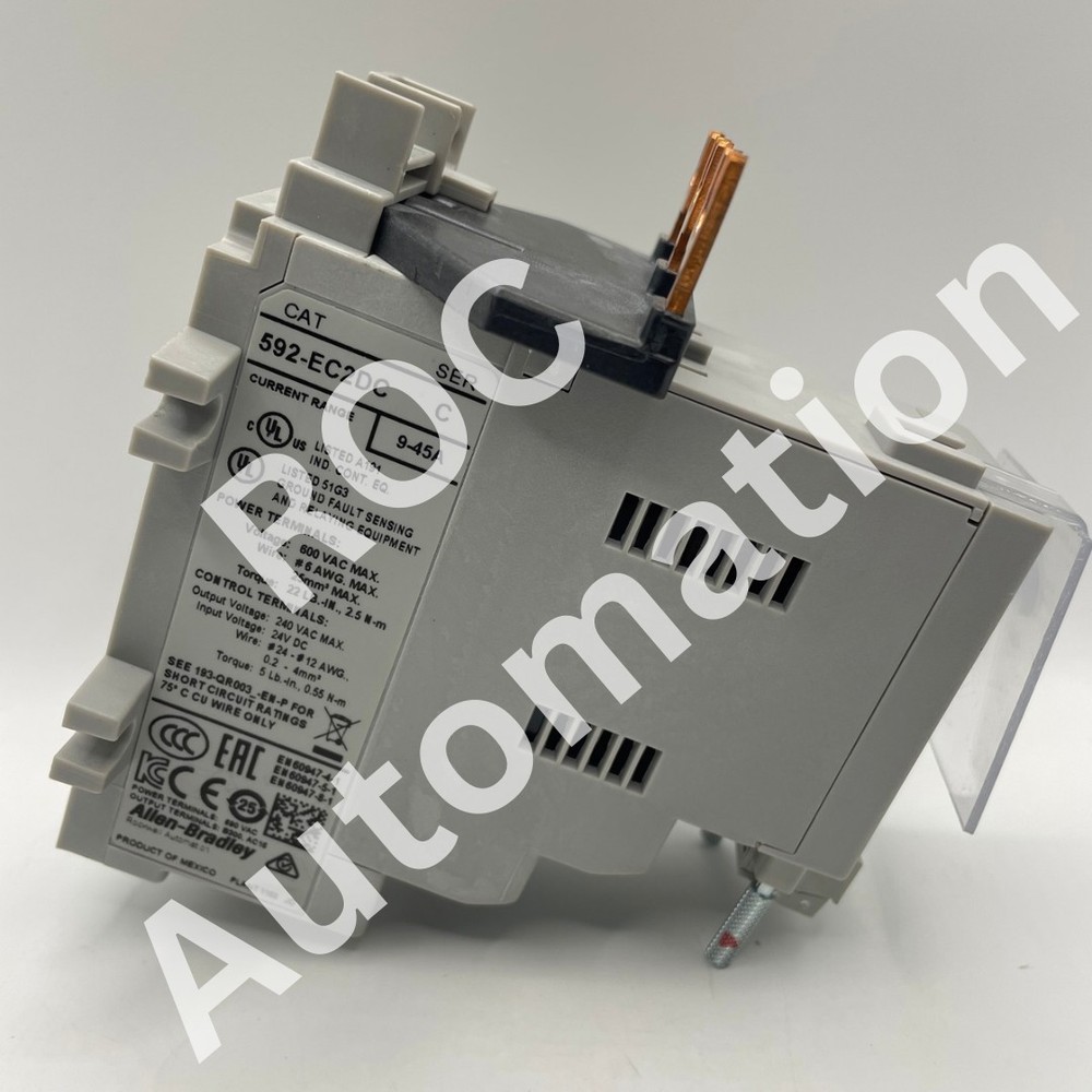 New Allen Bradley 592-EC2DC Ser C Solid State overload Relay