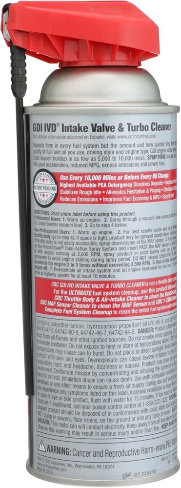 GDI IVD Intake Valve & Turbo Cleaner