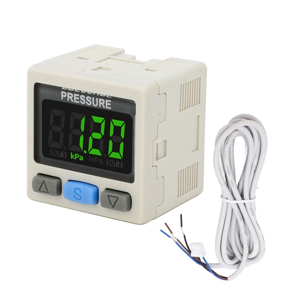 Digital Pressure Switch Pneumatic Vacuum Digital Controller Switch New