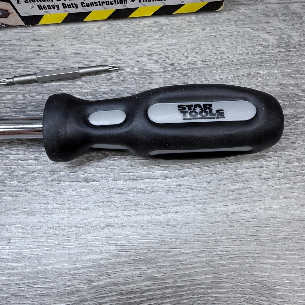 Vintage 1999 Star Tools Group ProDriver Set Handle Shaft x3 Assorted Bits