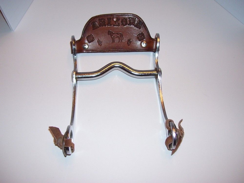 Leather Wester Horse Bit Wall Hook Arizona