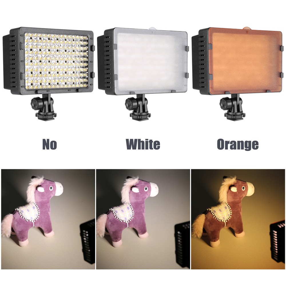 Neewer 160 LED CN-160 Dimmable Ultra High Power Panel Digital Camera Light