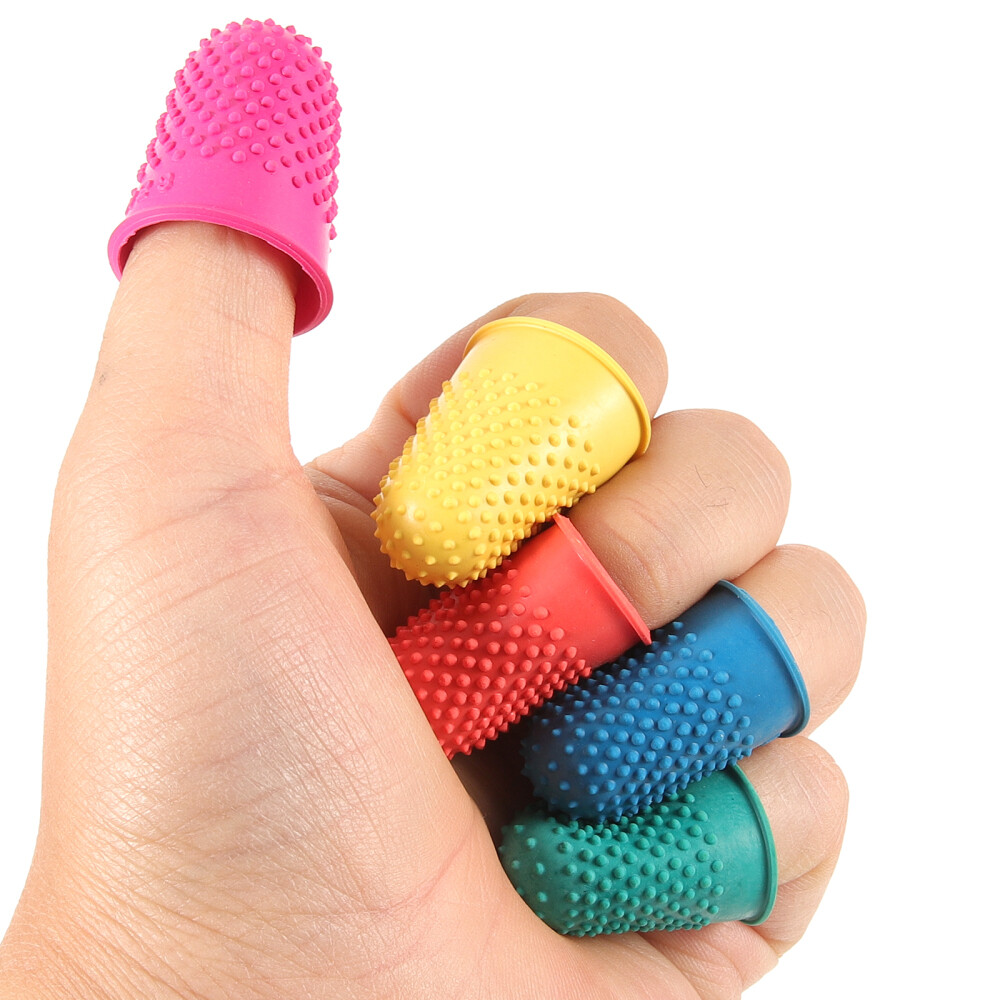 20PCS Rubber Finger Compact Finger Covers Multi-function Finger Protectors