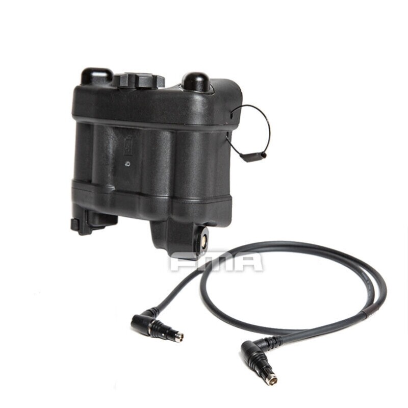 FMA PVS31 Helmet Functional IR Battery Case Storage Box With L Cable