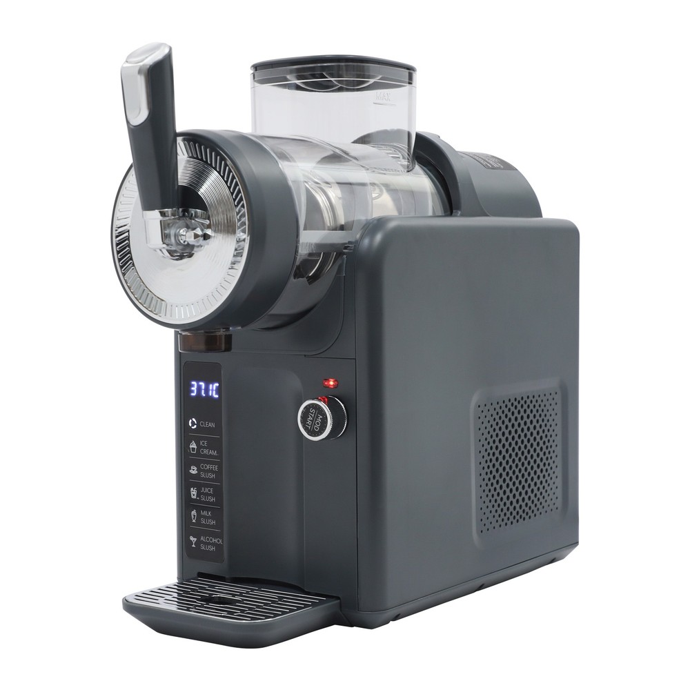 Frozen Drink Machine,shaved Ince Machine With Self-cleaning Function Grey