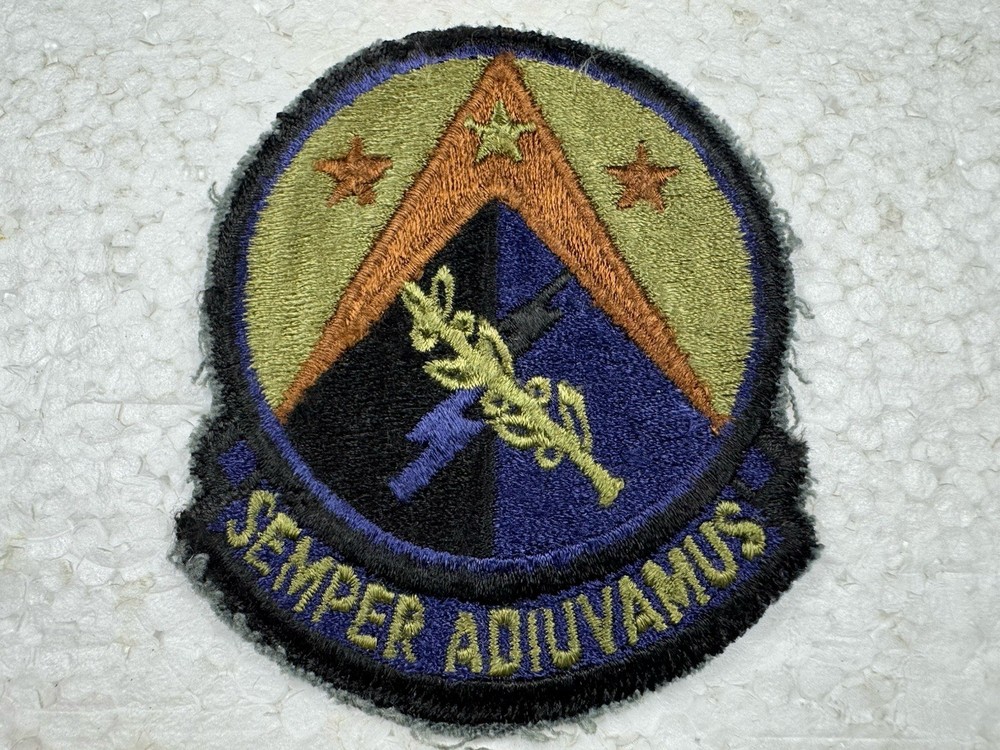 Vintage USAF SEMPER ADIUVAMUS PATCH