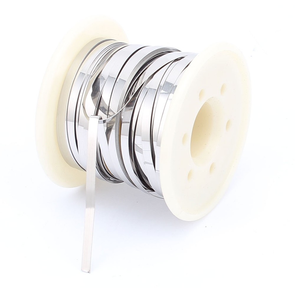 7.5Meter 24.6Ft 0.2x3mm Nichrome Flat Heater Wire for Heating Element