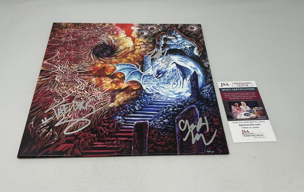 Gatecreeper signed An Unexpected Reality Album JSA COA