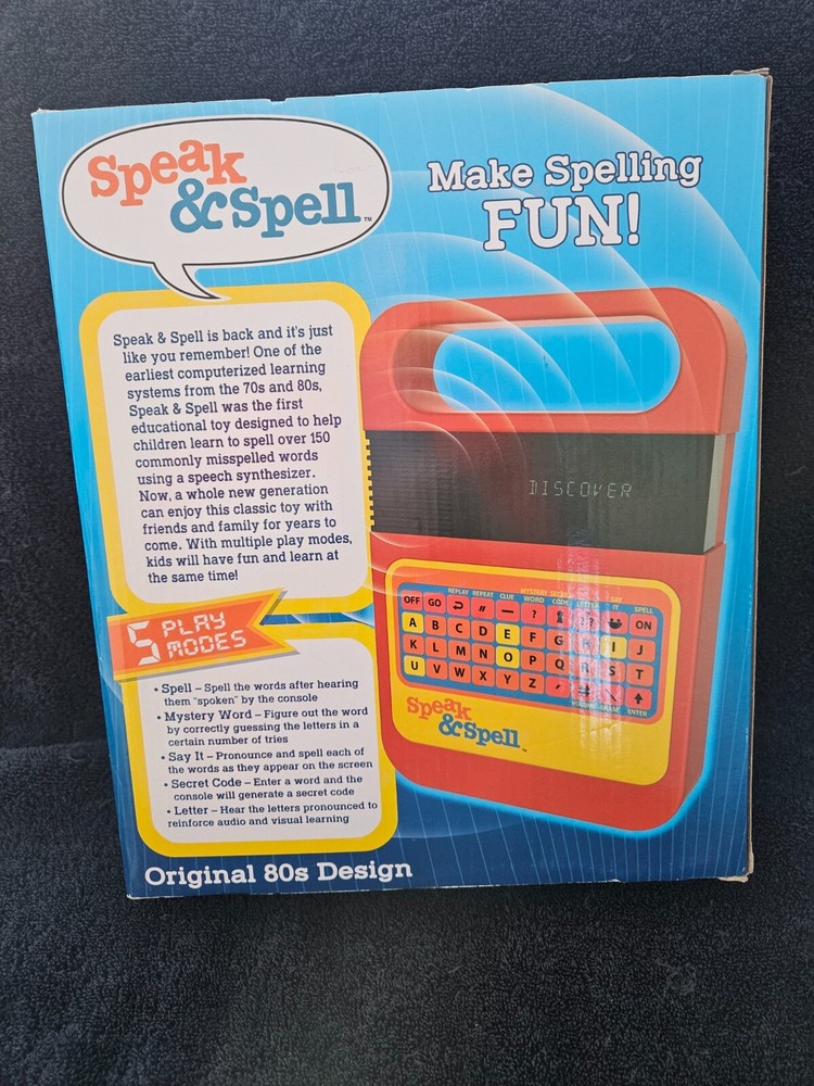 Speak & Spell Electronic Texas Instruments