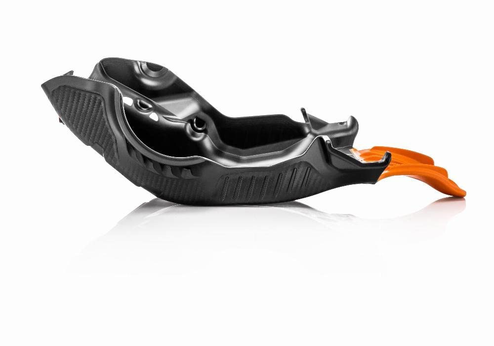 Acerbis 2736375229 Skid Plate Black/Orange