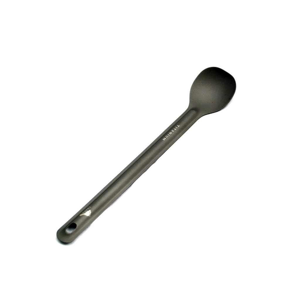 TOAKS Titanium Long Handle Spoon Silver