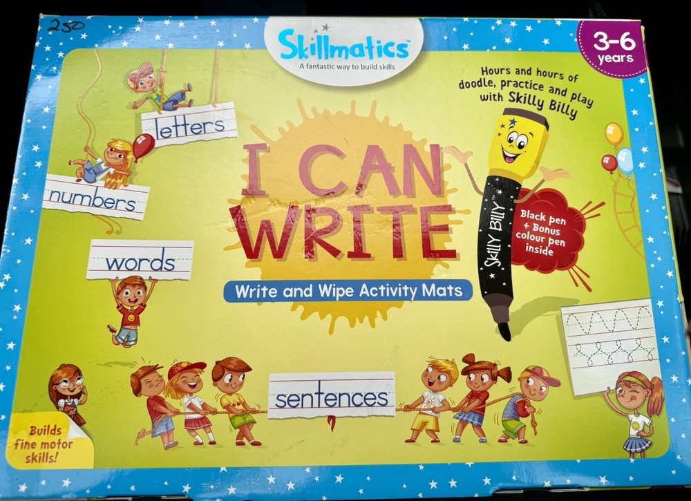 Skillmatics Educational Toy - I Can Write - Activity Mats Brand~New
