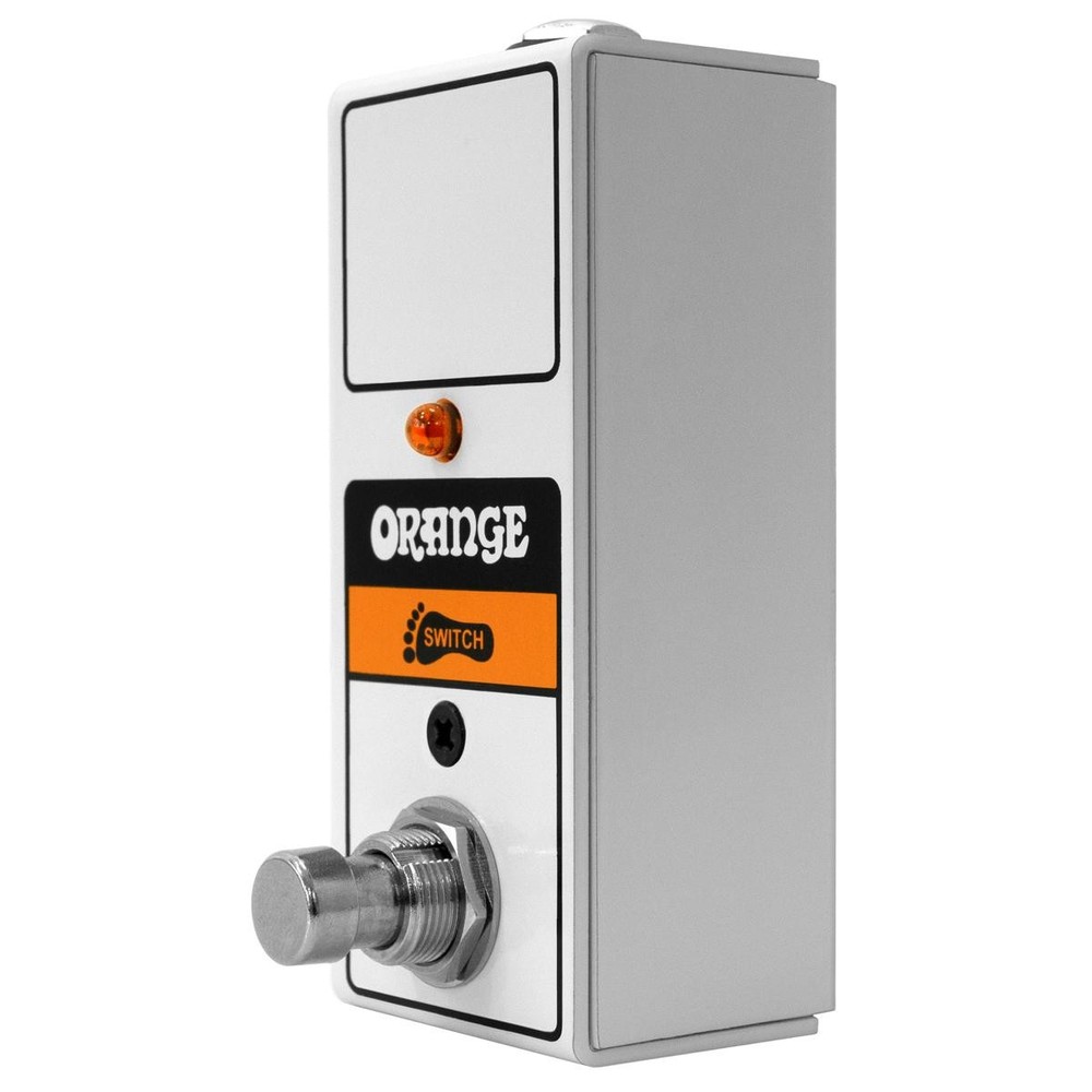 Orange Single Button Mini Footswitch
