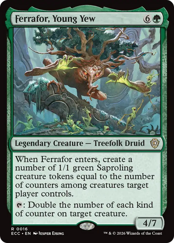 Ferrafor, Young Yew [Lorwyn Eclipsed Commander]