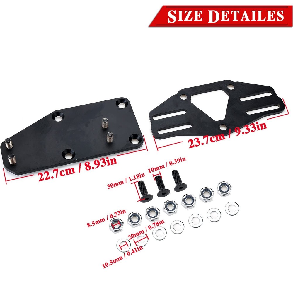 Slider SBC/BBC to LS Engine Conversion Swap Mounts Compatible with 1997-2015 ...