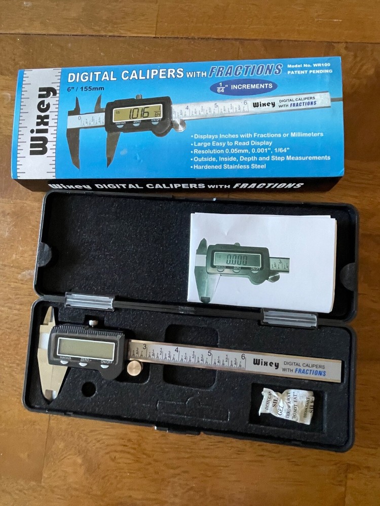 wixey digital calipers and reloading misc items