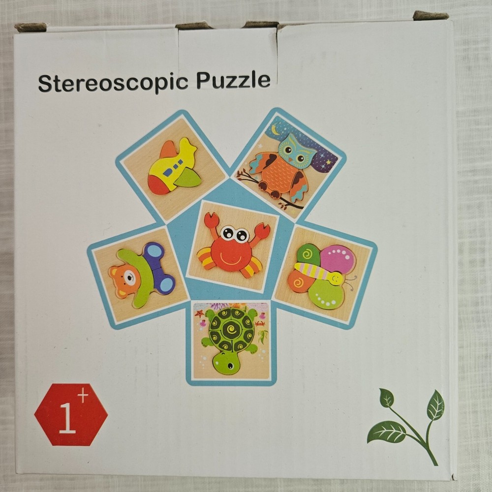 NIB Sealed Stereoscopic Puzzle Kids Education Fun Development