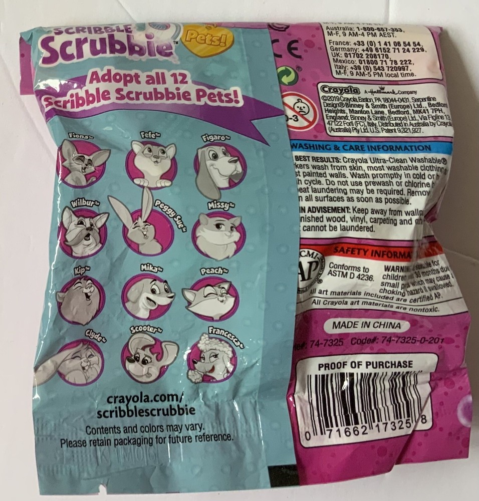 Crayola Scribble Scrubbie Pets (G)