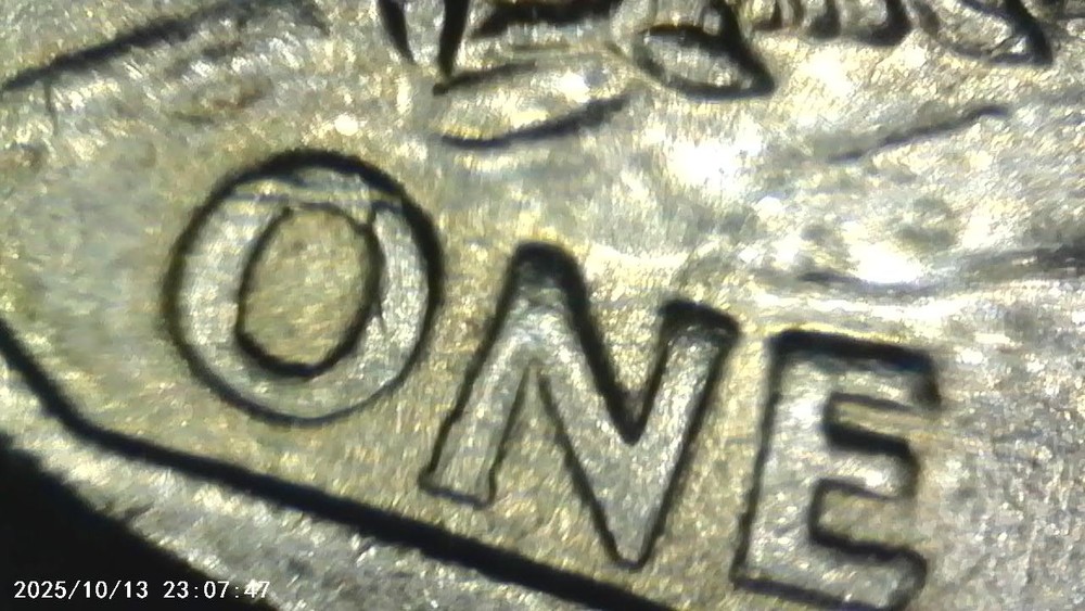 Susan B Anthony Dollar - 1979 Wide Rim , with Errors - Triple strike on star