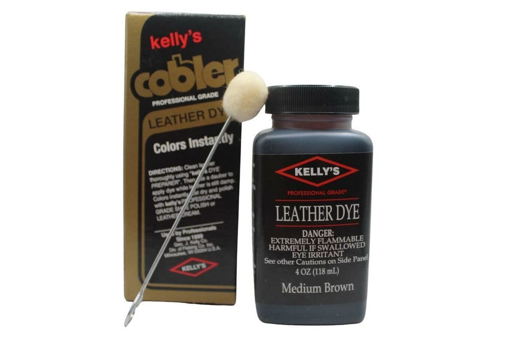 Kelly's Cobbler Leather Dye 4 oz