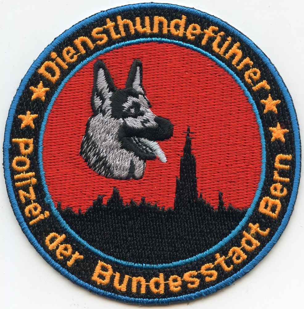 SWITZERLAND POLIZEI K-9 POLICE PATCH