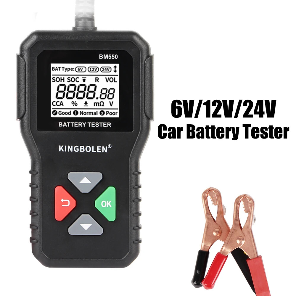 Car Battery Tester Car Battery Tool Battery System Detect Auto Battery Analyzer