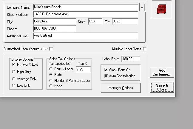 MY-Auto Shop Inventory Manager on USB