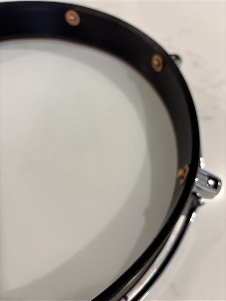 Custom Made 14”x 2", Birch shell, pancake tom (#273), using various drum parts