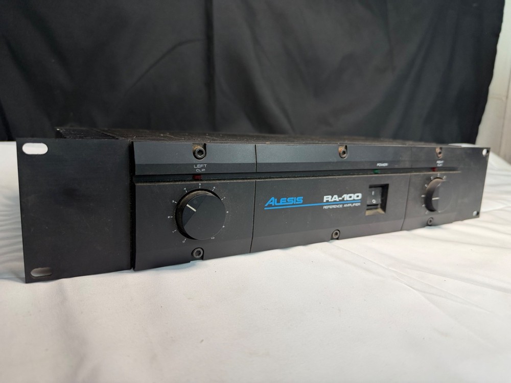 Alesis RA-100 Reference Amplifier Stereo Power Amp Studio Rackmount