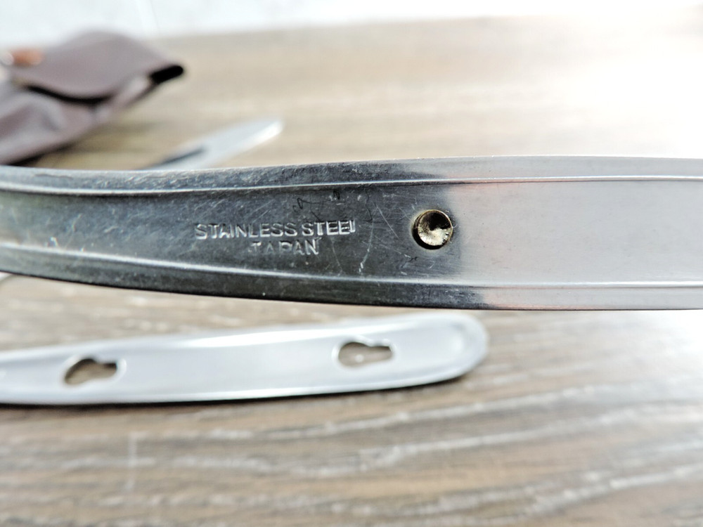 Camp Nesting Fork Knife & Spoon Set Stainless Japan