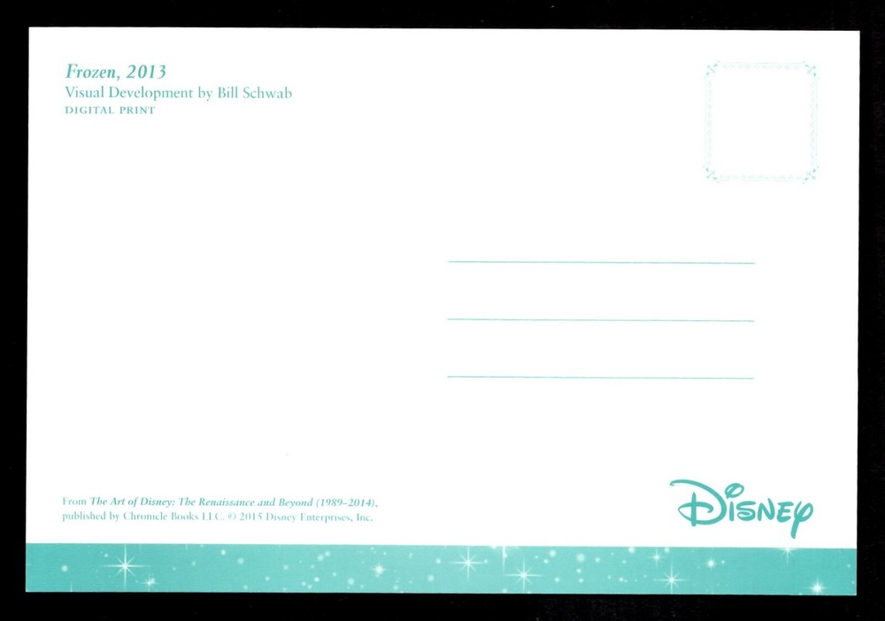 Disney Frozen Post Card - 1