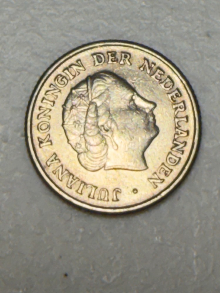 1950 Netherlands 10 cent coin