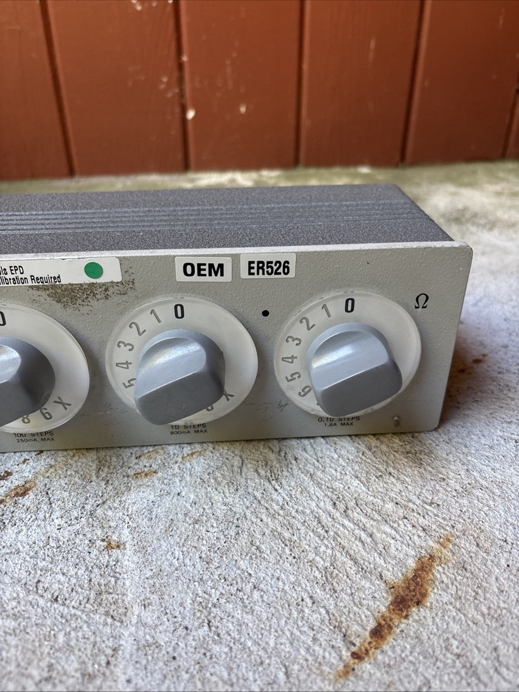 Gen Rad 1433-K Decade Resistor - Tested