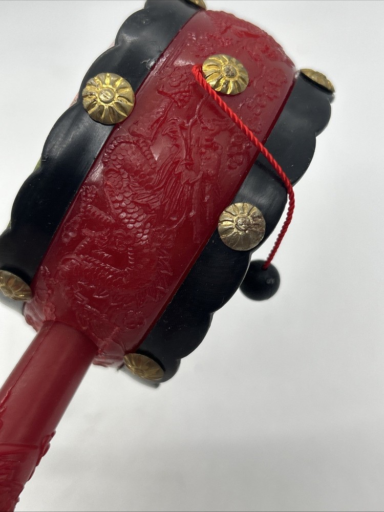 Traditional Asian Rattle Monkey Drum Den Den Daiko Koi