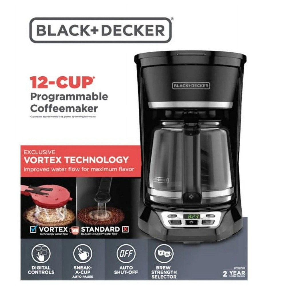 BLACK+DECKER Programmable 12-Cup Drip Coffee Maker
