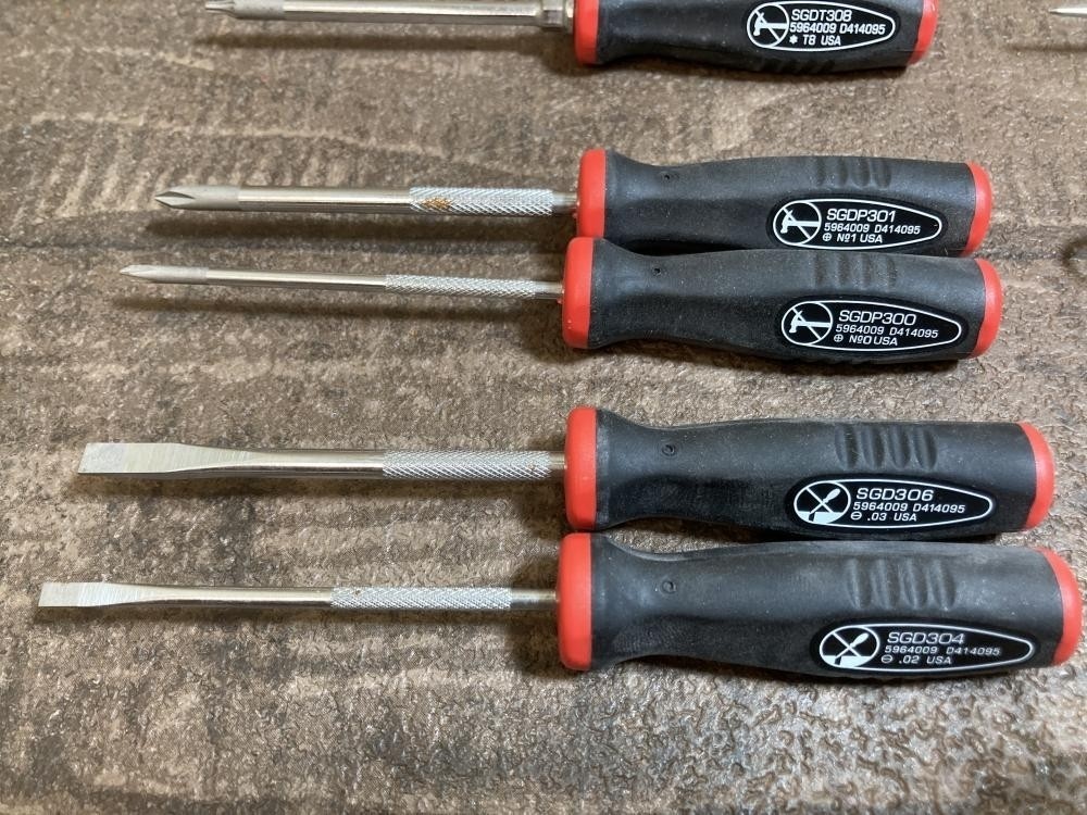 Snap-on 12pc Mini Screwdriver Pick Set [Used]