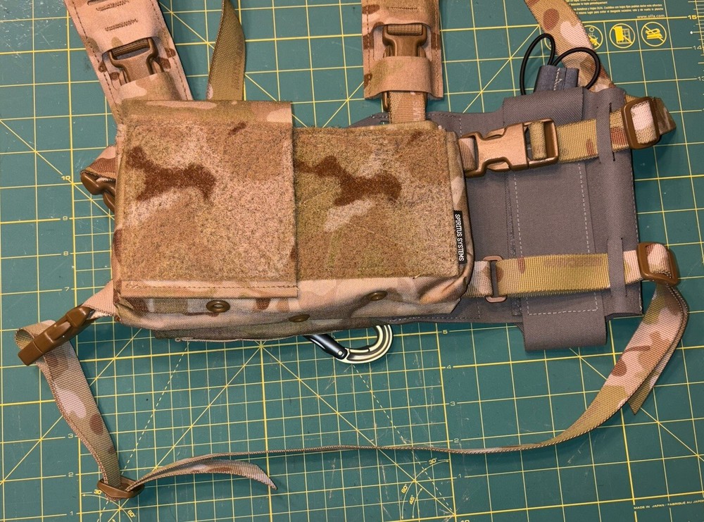 Chest Rig Back Strap - Coyote Tan