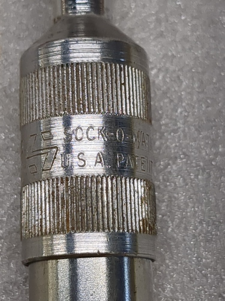Sock-O-Matic 4 Size Nut Drivers Silverbrook Mfg Springfield Mass. USA