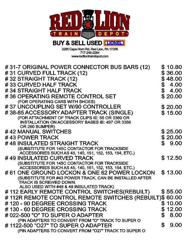 LIONEL 32-45 POWER BUS INSULATORS