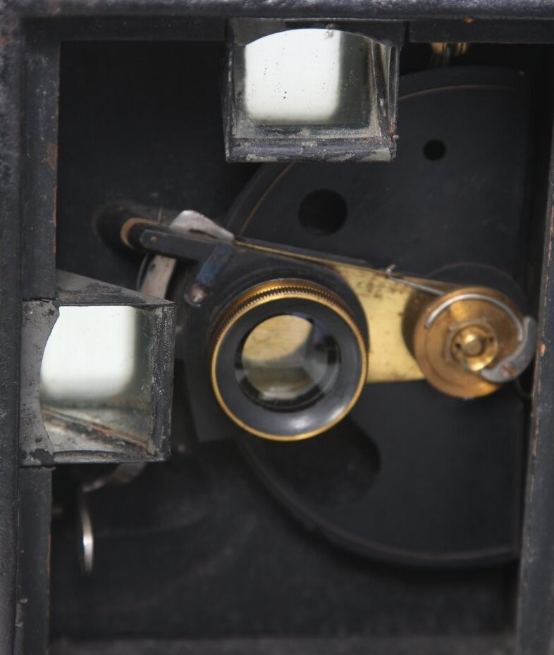 No. 3 Kodak box Camera string set shutter, antique, c. 1895