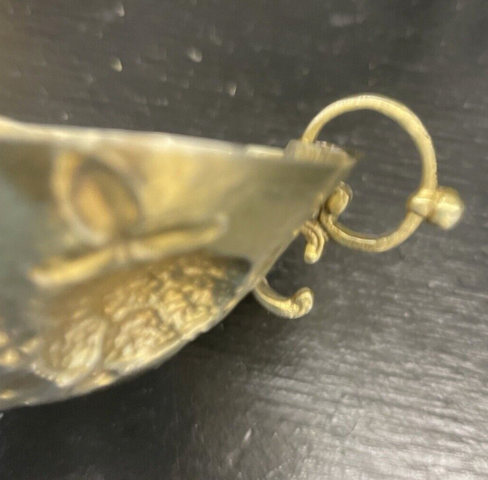 Parcel Gilt Silver Wine Tasting Bowl