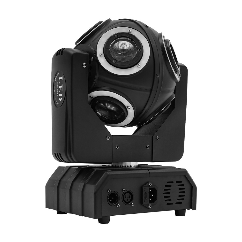 8-Head Moving Light, LED Moving Head Light, RGBW DJ Rotating Light