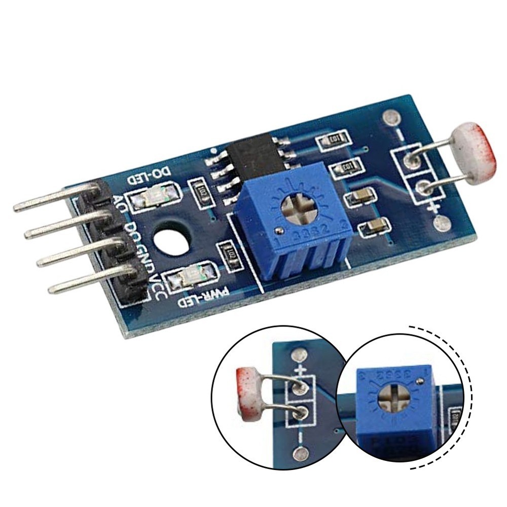 Digital Light Sensor Adjustable Brightness Sensor Digital Output Signal