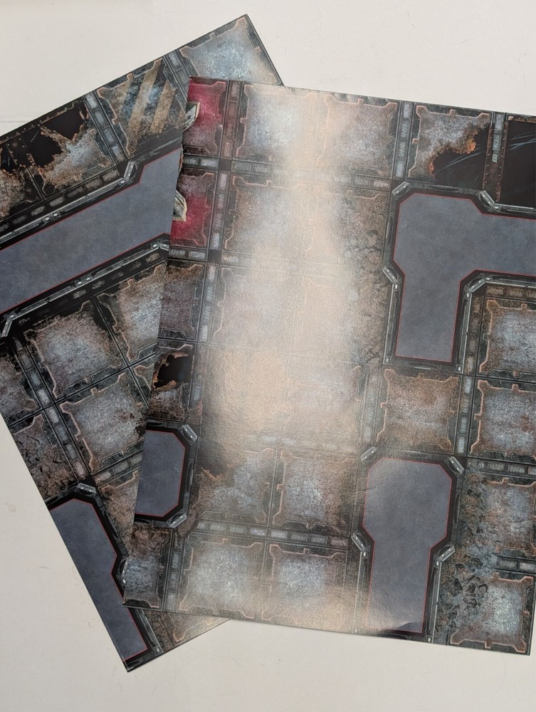 2 Necromunda Hive Secundus playmat, GW, 40K