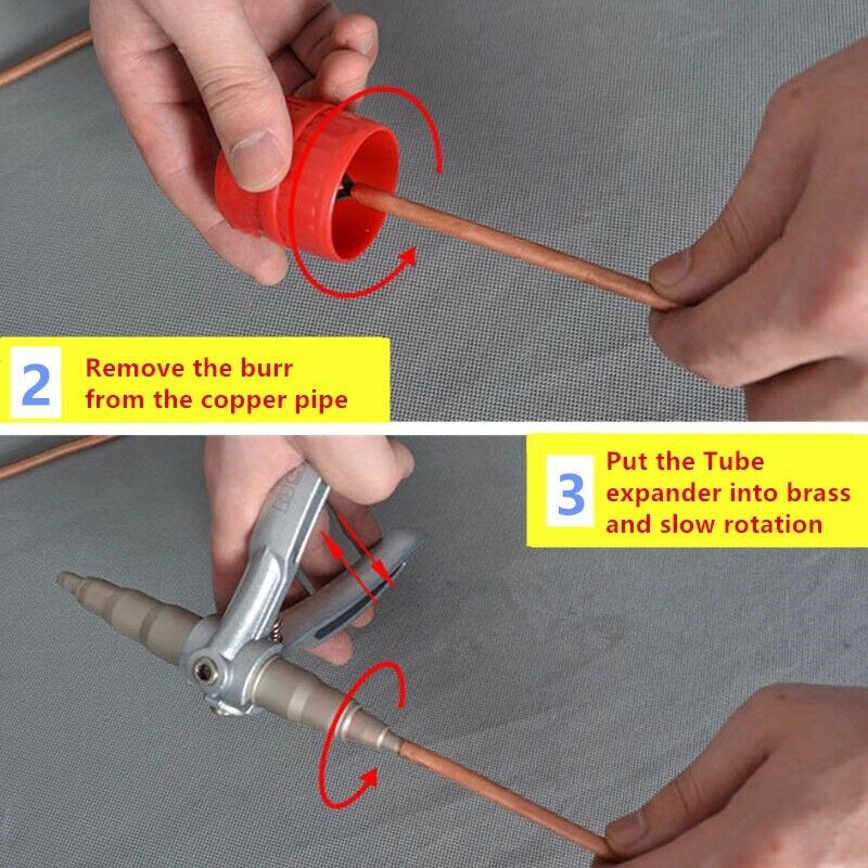 Copper Pipe Tube Expander Hand Expanding Tool Hand Refrigeration Tools Swaging