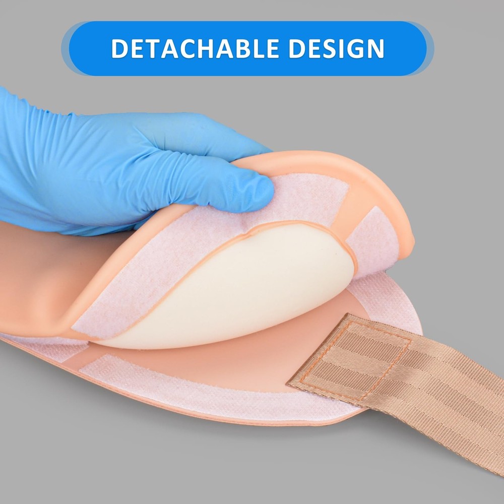 Belly Injection Simulator, Subcutaneous Injection Training Pad, Injection Pra...