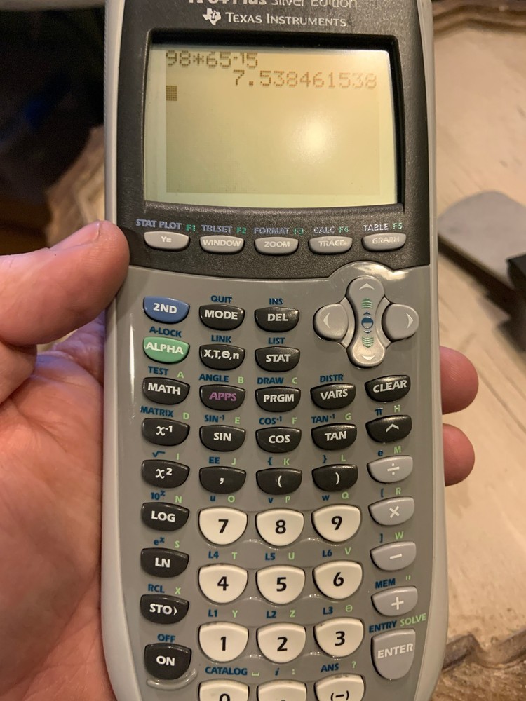 ti 84 plus silver edition- Tested- Works