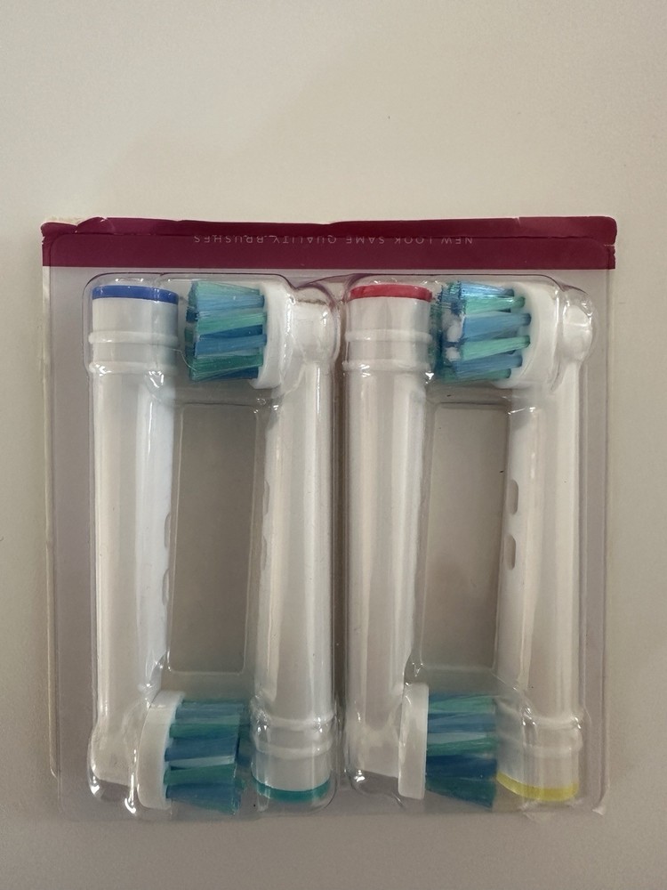 Pear Enterprises Angled Replacement Brush Heads 4 Pack