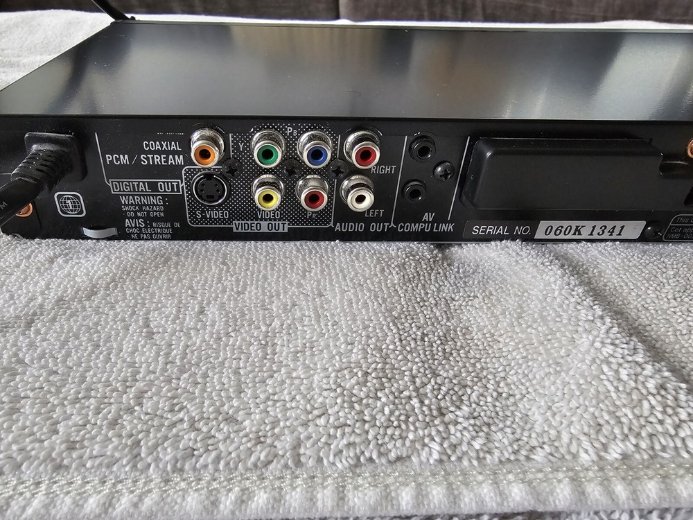 JVC XV-N420 DVD SUPER VCD CD Player With Remote Tested