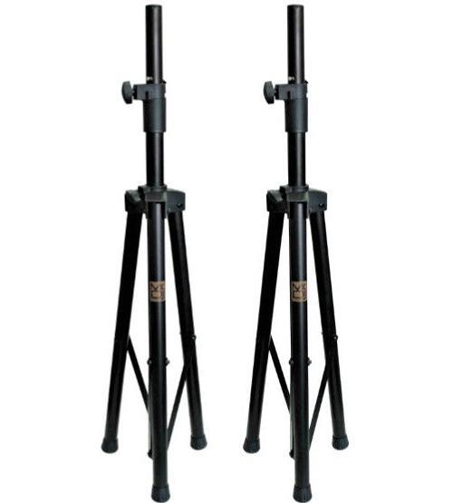 2 MR DJ Universal Pro Lighting 7' Tripod Light Stand & Square Truss T-Bar Adapte
